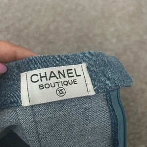 Chanel mini skirt